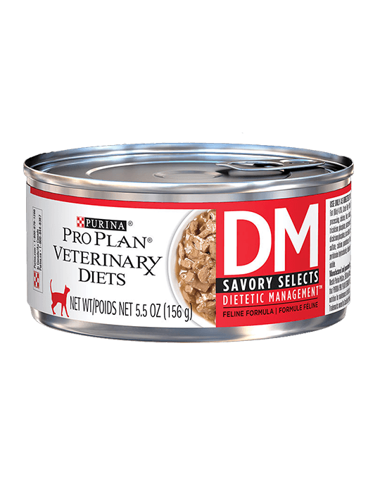 Formule féline en boîte DM Savory Selects Dietetic Management🅫