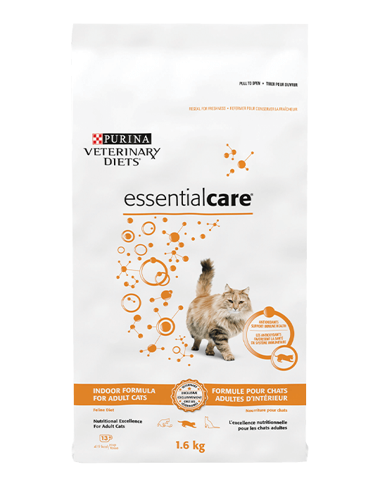 purina essential care senior cat food